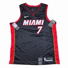 Goran Dragic #7 Miami Heat Black NBA Jersey Nike Swingman New with Tags Size 52