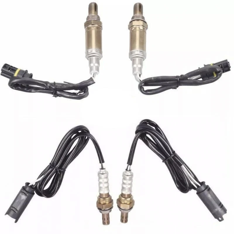 Juego de 4 sensores de oxígeno delanteros aguas arriba y traseros aguas abajo para BMW O2 13477 15109 Foto 3 de 4