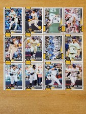 2026 Topps Series 1-MILWAUKEE BREWERS Complete Team Set of 12 w/ MISIOROWSKI RC!
