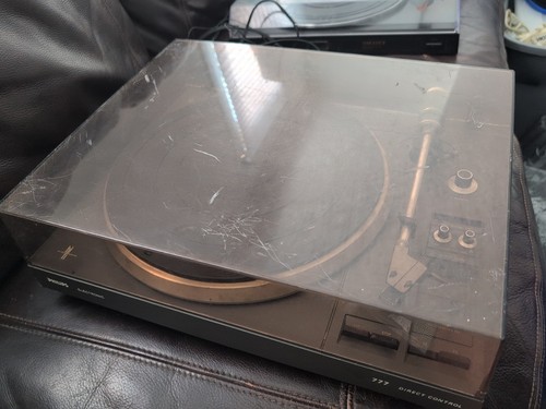 Vintage Philips Electronic 777 Direct Control Plattenspieler Turntable