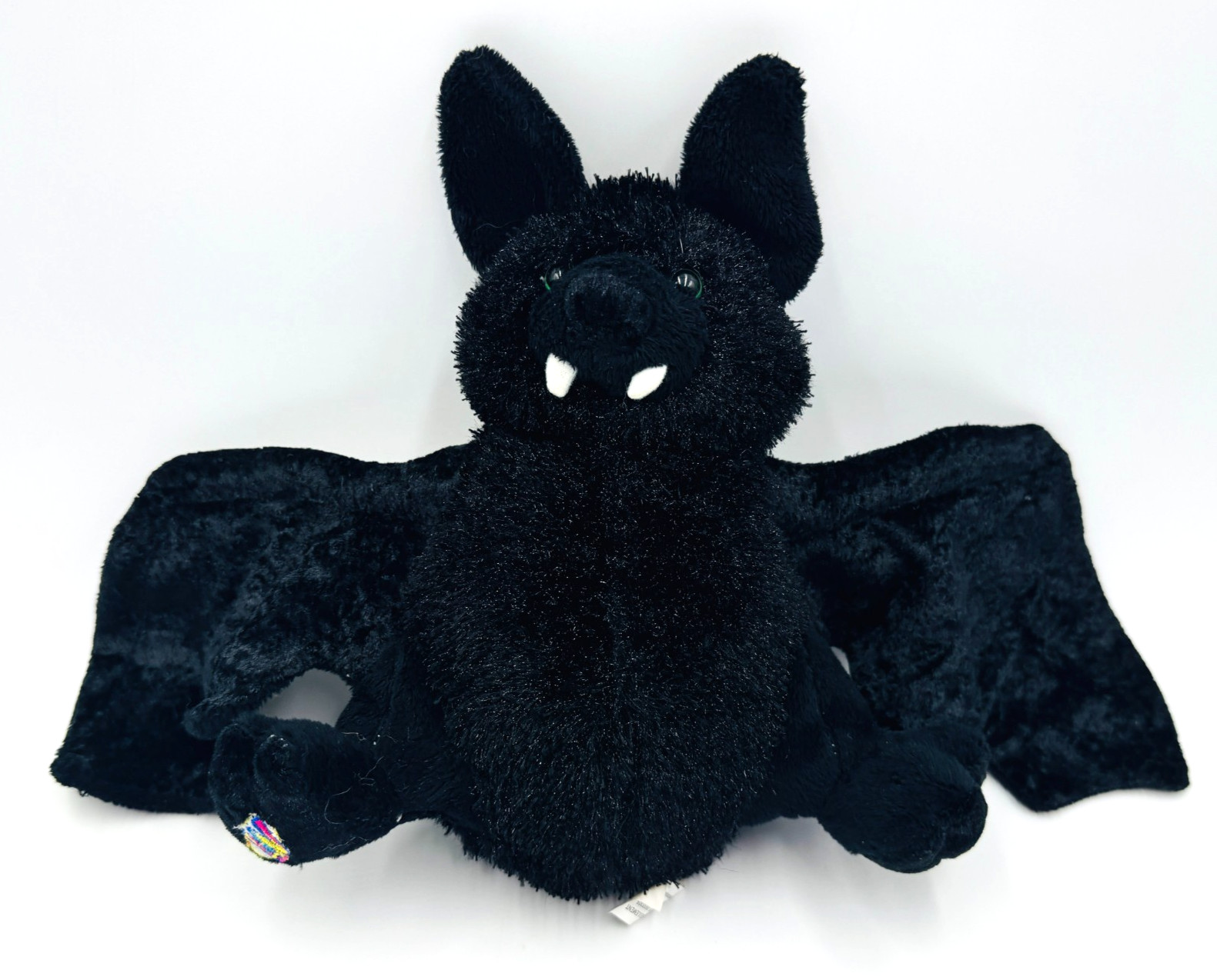 Ganz Webkinz Sparkle Plush Black Bat w/Fangs Soft & Cuddly EXCELLENT