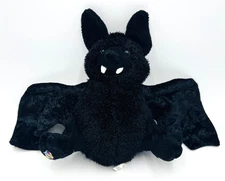 Ganz Webkinz Sparkle Plush Black Bat w/Fangs Soft & Cuddly EXCELLENT