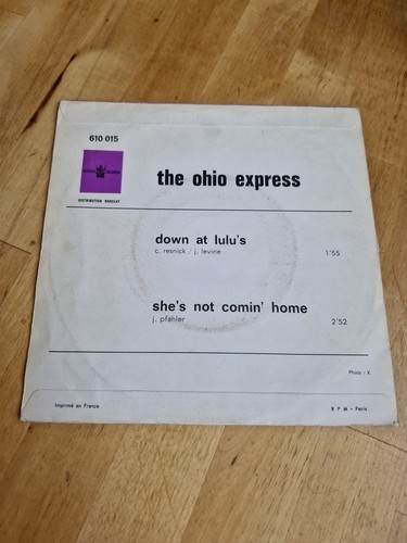 The Ohio Express - Down At Lulu's / Shees Not Comin Home - Französische Bildhülle - Bild 2 von 7