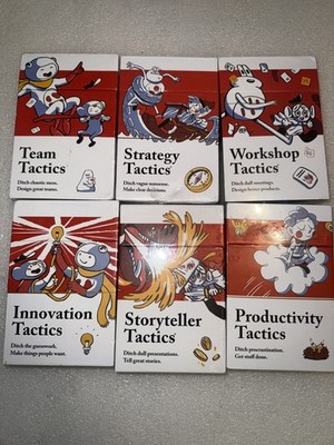 Set of 6 Pip Decks - perfect for Entrepreneurs, CEOs, Start ups & SMEs! £800+ 