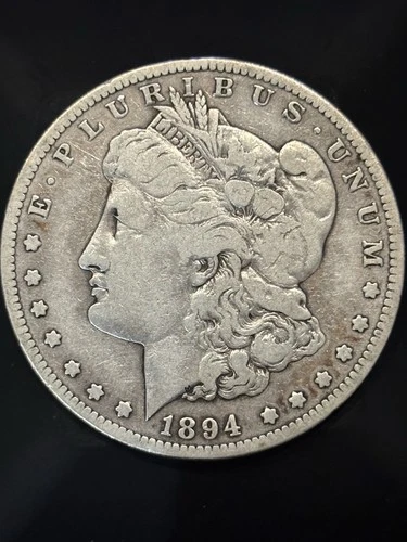 1894-S Morgan Silver Dollar – Key Date – VF Details / Cleaned – 90% Silver