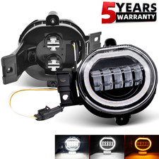 Led Fog Lights Drl For Dodge Ram 1500 Accessories 2002 2003 2004 2005 2006-2008
