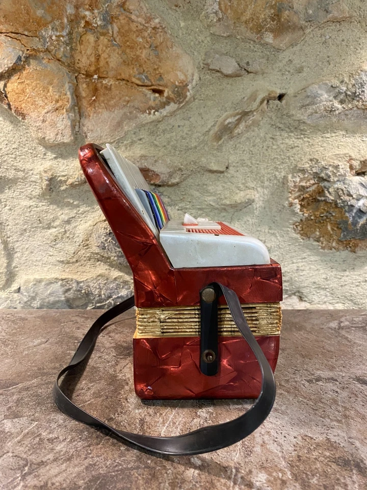 Ancien jouet accordeon déco - Photo 4/4