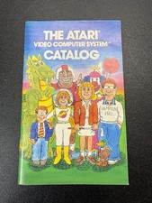 1980 Vintage Atari 2600 Video Computer System Catalog