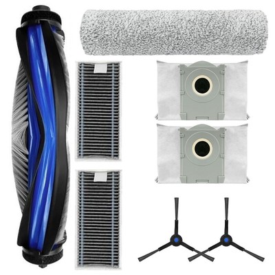 Side Brush Filter Dust Bag Set for Ecovacs X8 Pro For Omni Robot Cleaner