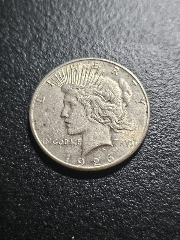 AU 1926 S PEACEDOLLAR