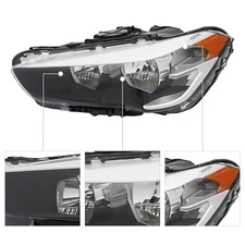 Headlight Halogen Headlight Left Side For 2016-2022 Bmw X1 Headlamp 63117346537
