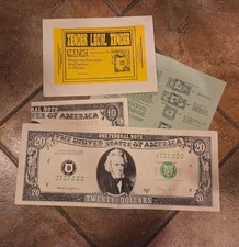 Tender Legal Tender by J.C. Wagner Vintage Magic Mentalism Tricks