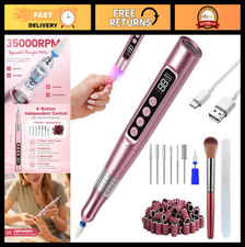 Portable Cordless Nail Drill 35000RPM - Elect...