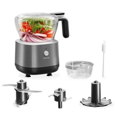 Mini Food Processor and Vegetable Chopper, Electric Food Chopper for Baby Foo...