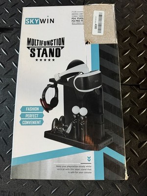 Skywin Multifunction Stand for PS4/PS4 Slim/PS4 Pro/PS VR, USB3.0 Hubs, Fan