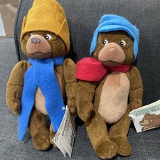 New Vintage Maurice Sendak's Little Bear Plush Toy Crocodile Creek 1999 X2