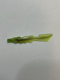 LEGO&reg; 11439pb02 Minifigure, Weapon Sword Blade with Jagged Edges and Bar End