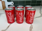 Antique Vintage Aluminum Coke Cans - Lot of 6 - Alaska State Fair 1986 Cans