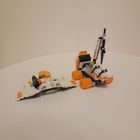 Lego 7693 & 7695 Space Mars Mission ETX Alien Strike 99% & 100% Complete No Box