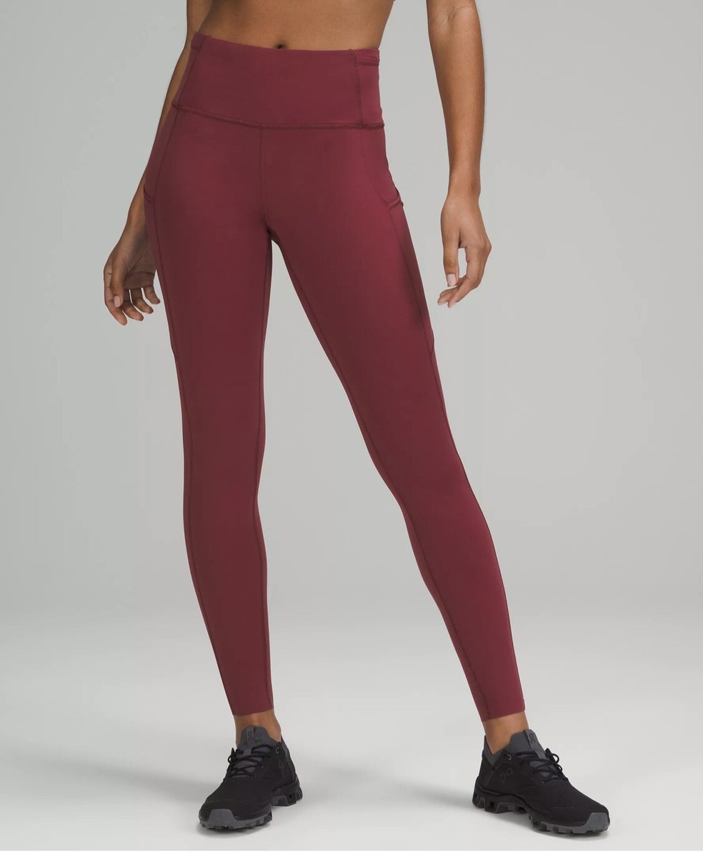 LULULEMON WOMEN'S FAST AND FREE HR TIGHT 28” BR Size US 4 UK 8