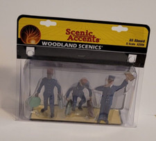 WOODLAND SCENICS Accessories A2558 ALL ABOARD FIGURES G Scale Trains 2007 C-9