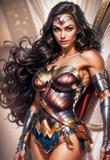 "Wonder Woman 71" 13x19 Fine Art Print Limited to Only 20 Hand-Numbered Copies