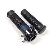 Dual Cable Pull Throttle Assembly 7/8" Jackhammer Grips Stop Adjustment