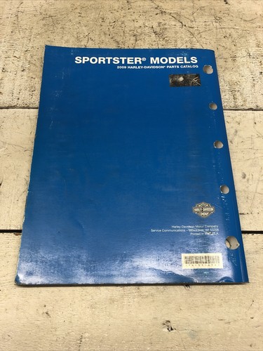 2009 Harley Davidson Sportster Motorcycle Parts Catalog PN 99451-09A - Picture 7 of 12