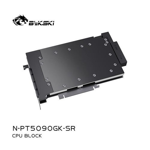 Bykski All Metal GPU Water Block For Palit RTX5090 GAMEROCK 32GB Full Cover - Photo 4/20