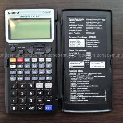 その他 CASIO FX-5800P Casio fx-5800P Scientific Calculator (Black) - 4-Line