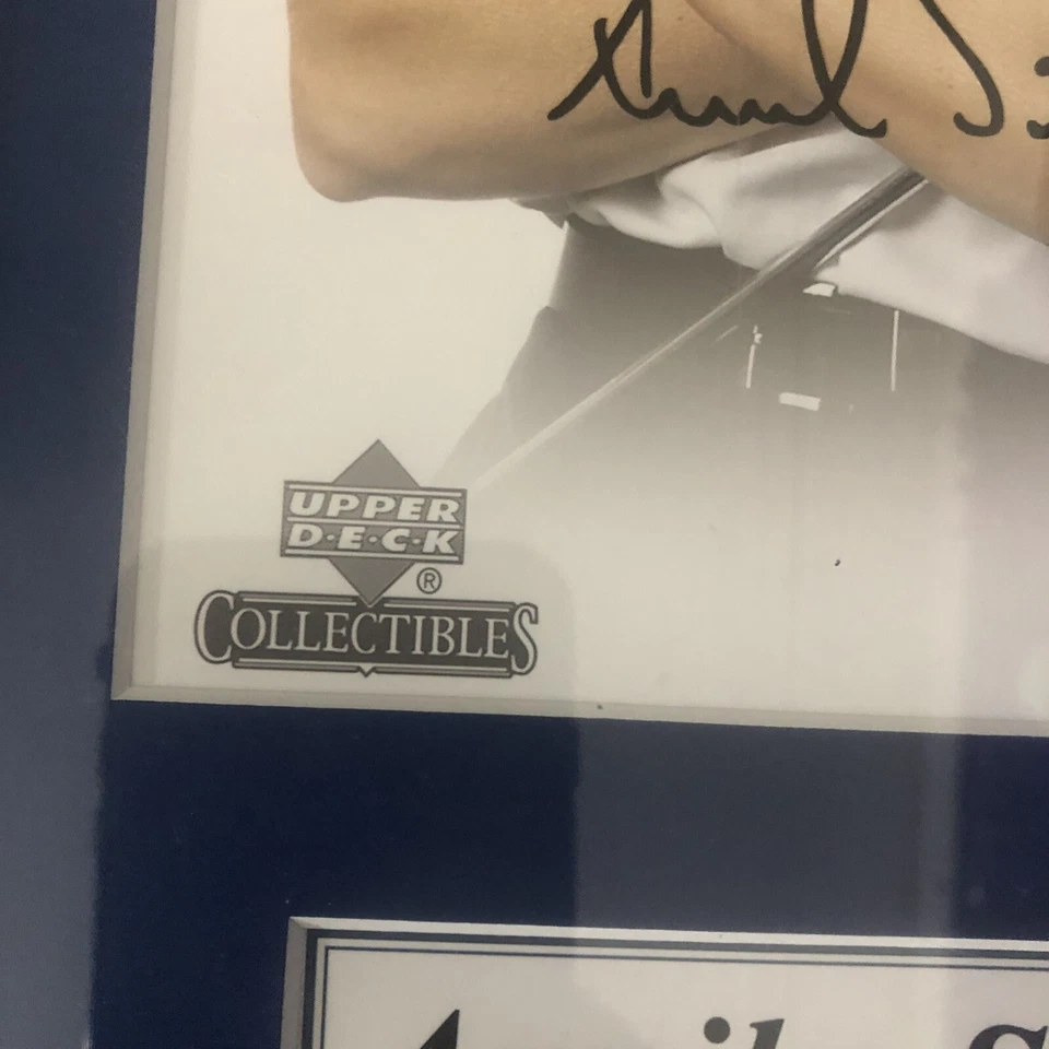 autographed 2003 upper deck collectible annika sorenstam - Image 4 of 4