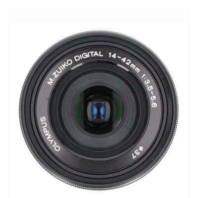 Olympus M.Zuiko 14-42mm f/3.5-5.6 EZ Lens For M4/3-Mount Camera