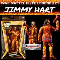 Wwe Mattel Elite Legends Serie 21 Jimmy Hart Wrestling Figur Basic Wwf Wcw Neu