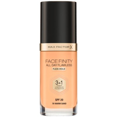 Max Factor Facefinity 3-in-1 All Day Flawless Liquid Foundation, LSF 20 - 30 ml