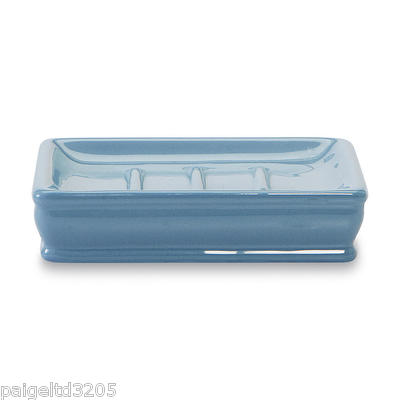 Cannon Ceramic Soap Dish -BlueStone Light Blue