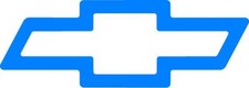 Custom Chevrolet Bowtie Die Cut Vinyl Decal Multiple Colors And Sizes