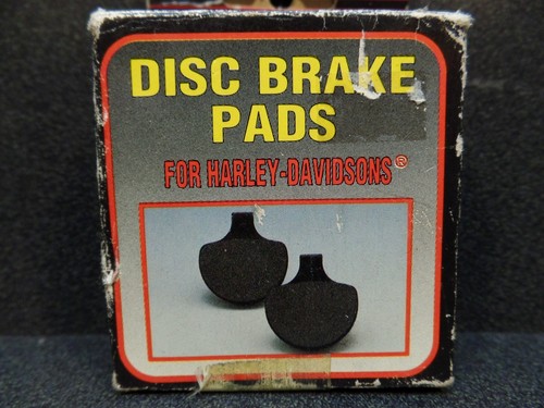 JUEGO DE PASTILLAS DE FRENO DE DISCO DE COLECCIÓN HARLEY DAVIDSON DE LOTE ANTIGUO CROMADAS ESPECIALIDADES PARA H-D 130056 - Imagen 11 de 12