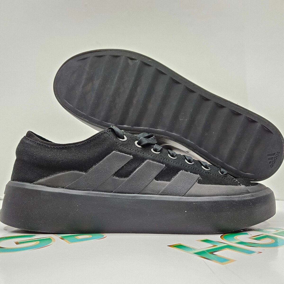 Adidas Znsored Triple Black Mens Skateboarding Shoes Adidas Znsored Triple Black Mens Skateboarding Shoes