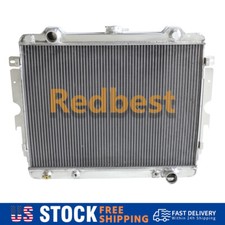 For 1974-76 Dodge Dartplymouth Duster 76-79 Chrysler Valiant 4 Row Alu Radiator