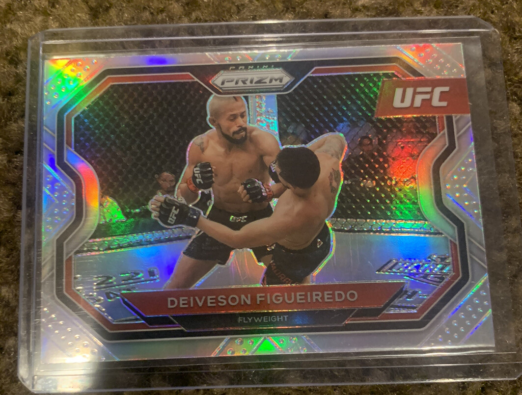 2021 Prizm UFC Deiveson Figueiredo Silver Prizm #176 K176