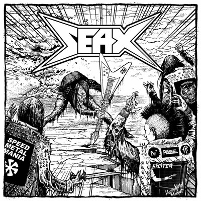 SEAX - SPEED METAL MANIA/TO THE GRAVE  2 CD NEU 