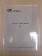 CorsoGray D-140 Pyrogenic Oxidation System Instal and Operation Instruction Used