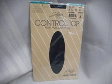 Dress Barn Silken Sheers Control Top Pantyhose Navy Size A
