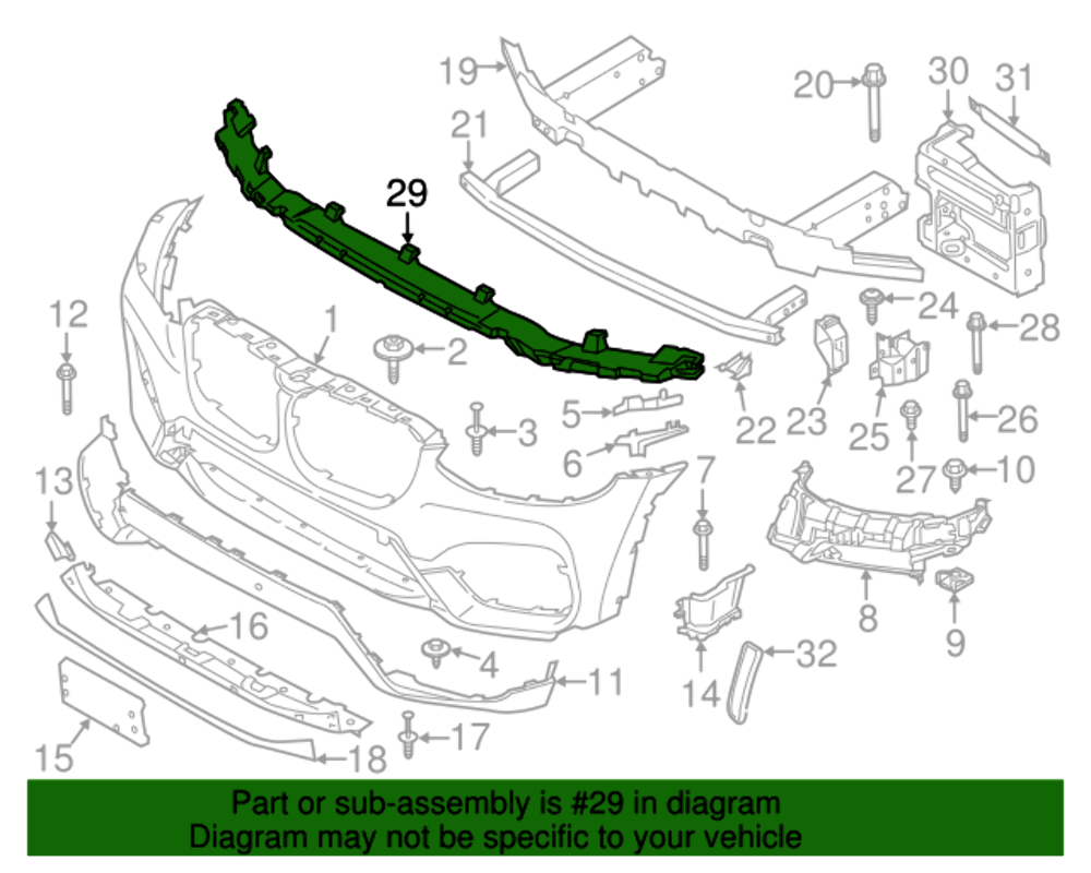 New Genuine BMW Shock Absorber Front (2018-2021) OE 51117399909 | eBay
