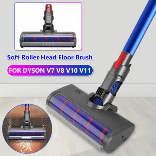 For Dyson V7 V8 V10 V11 Fluffy Floor Soft Roller Cleaner Head Brush Vacuum Parts - Picture 3 of 14