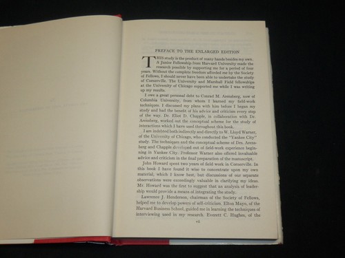 1961 STREET CORNER SOCIETY HARDCOVER BOOK BY WILLIAM FOOTE WHYTE - KD 6573 - Picture 4 of 7