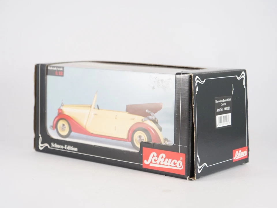 Schuco N.00061 Mercedes-Benz 170 V Cabrio Nuovo IN Scatola 1/18 - Immagine 3 di 4