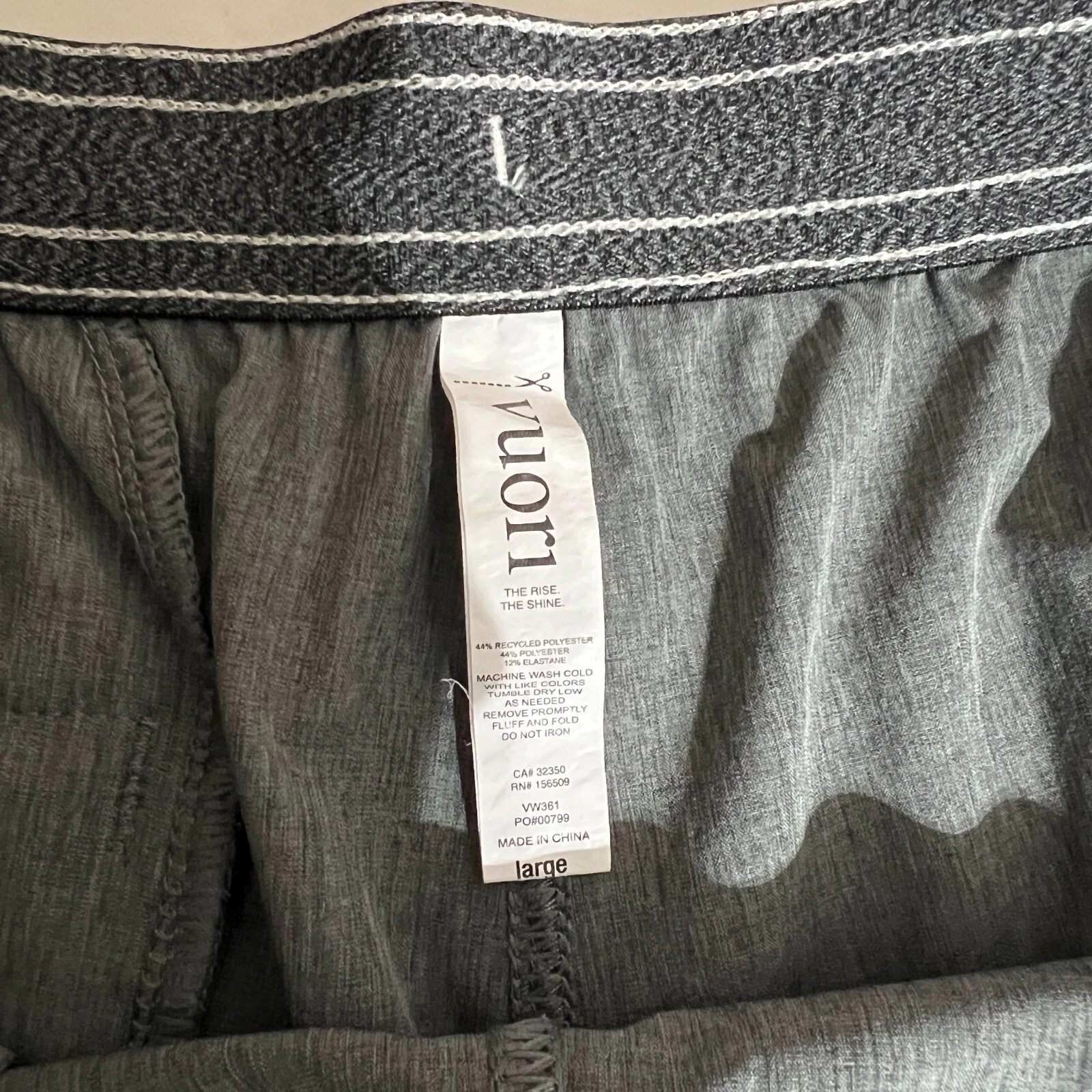vuori tavi mini athletic athleisure workout shorts