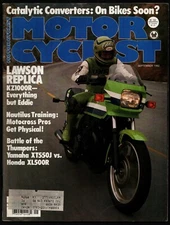 SEPTEMBER 1982 MOTORCYCLIST MAGAZINE, KAWASAKI KZ100R, YAMAHA XT550J
