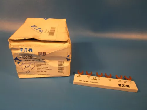 Eaton EVG-16/2PHAS/6MODUL, 291468 Circuit Breaker, 80A 2-P BUS BAR FOR 3 SUPPLEM